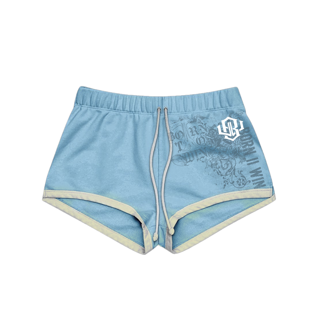 (W) B2W SUMMER BABY SWEAT SHORTS BBY BLU