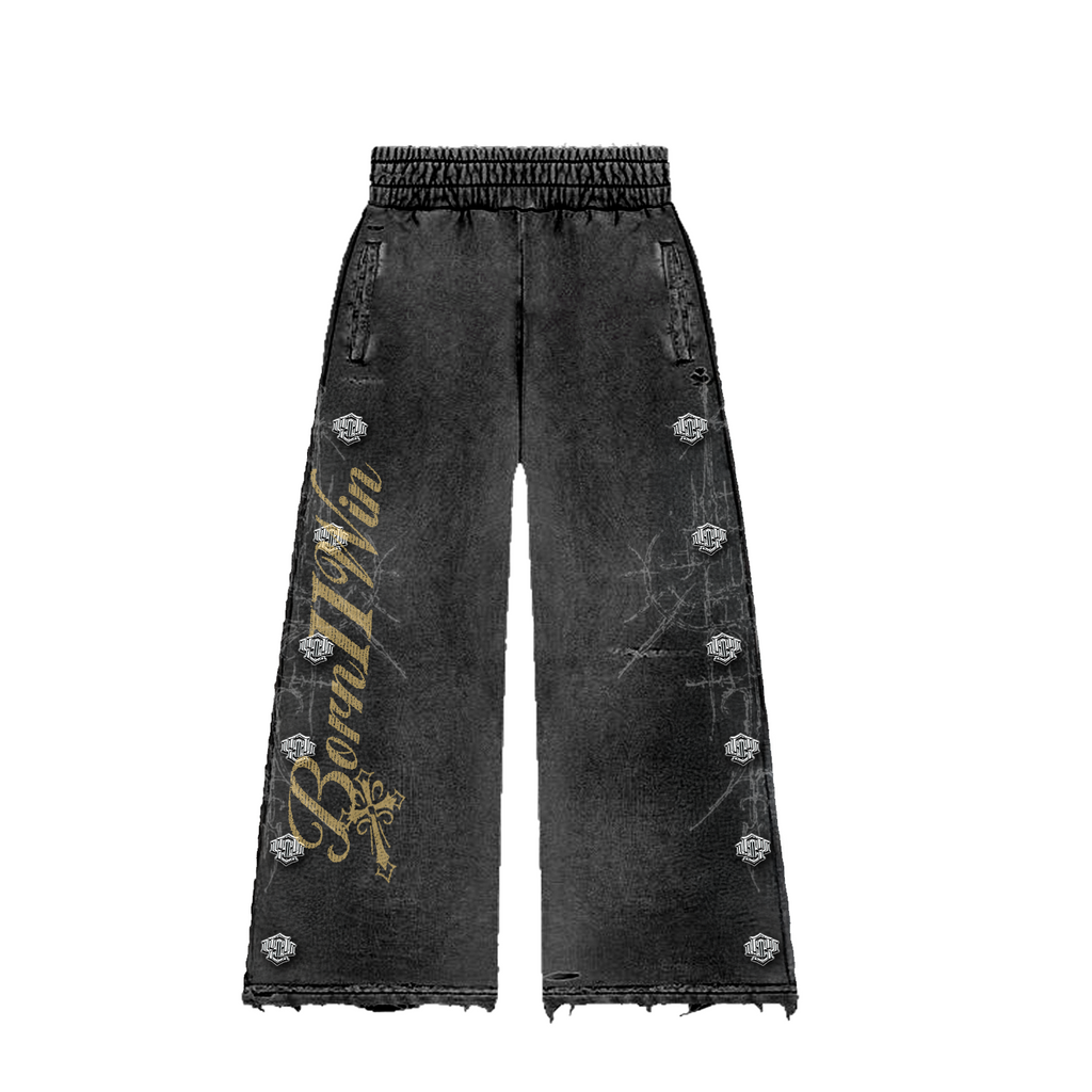 VNTG BLK 'NYC PATRIOTIC' SWEATSUIT