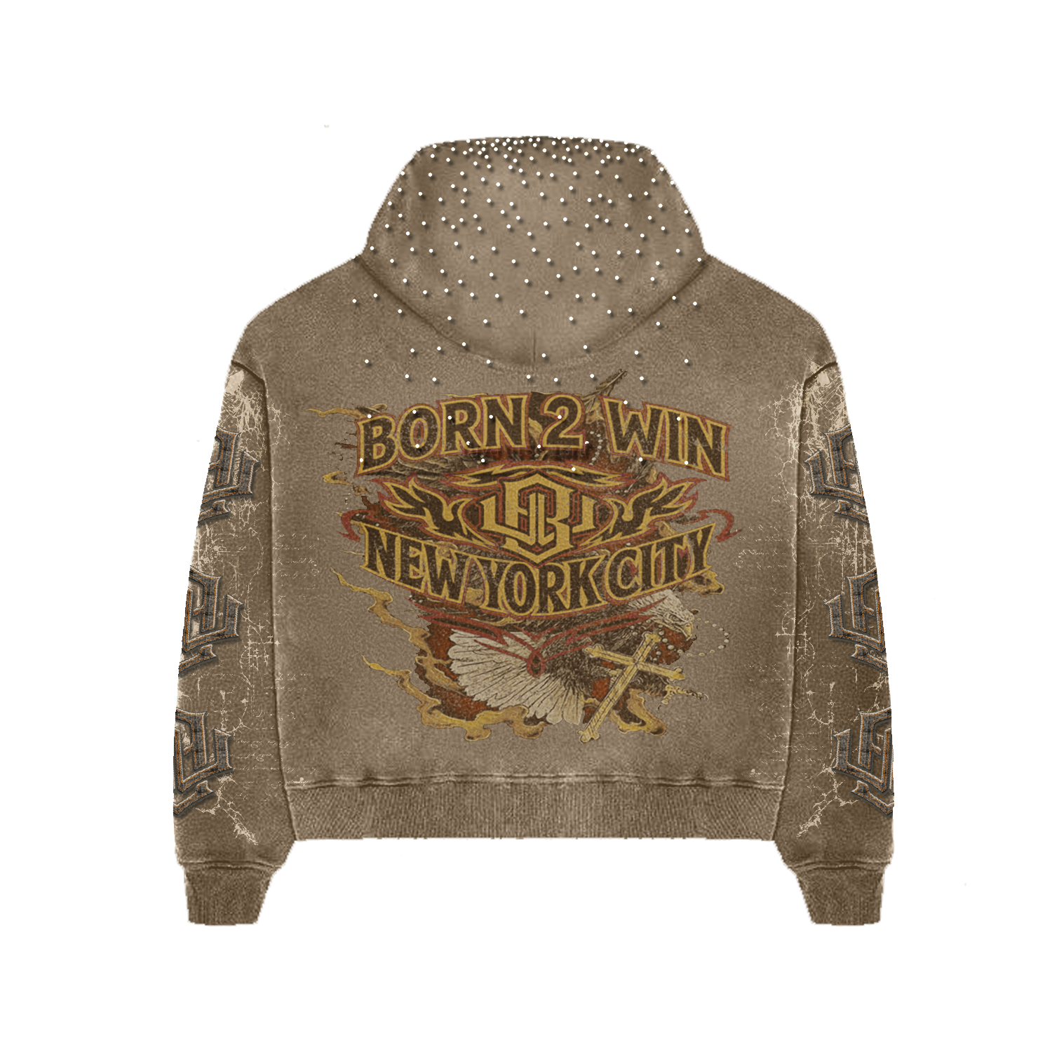 DESERT 'NYC PATRIOTIC' SWEATSUIT